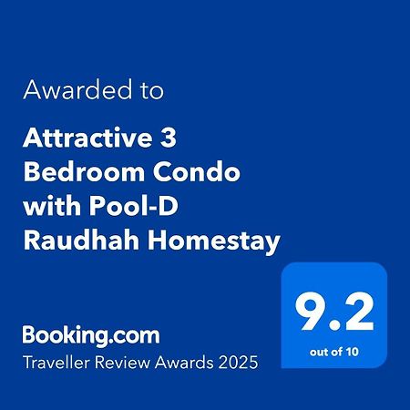 Attractive 3 Bedroom Condo With Pool-D Raudhah Homestay Kajang Dış mekan fotoğraf