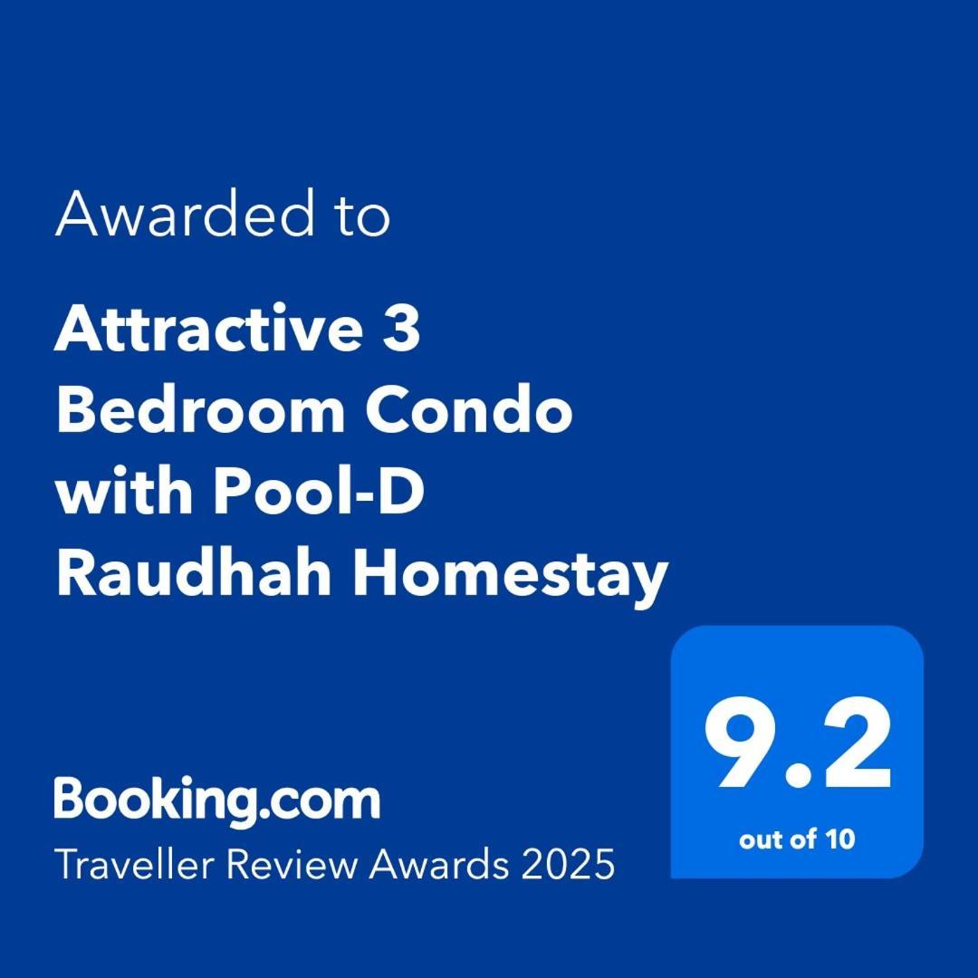 Attractive 3 Bedroom Condo With Pool-D Raudhah Homestay Kajang Dış mekan fotoğraf